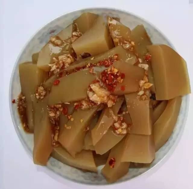 美味斋里的板浦凉粉