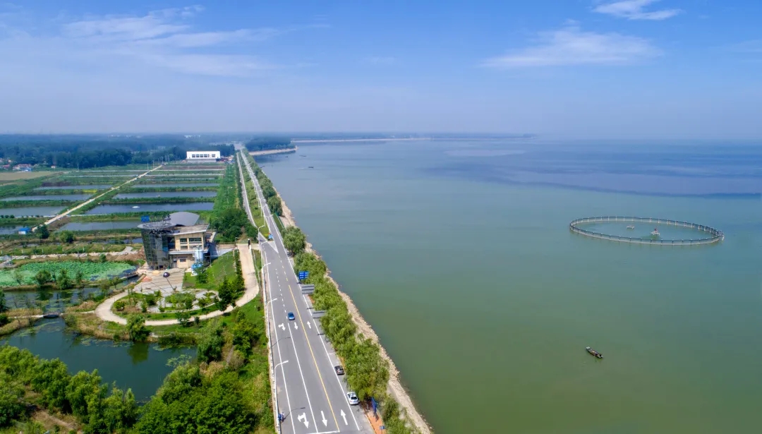 江苏新沂:退圩还湖让骆马湖重焕生机 构建城市生态新格局 - 中国徐州
